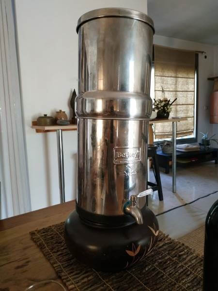 מסנן Royal Berkey לטיהור מים ממתכות רעילות, וירוסים וחיידקים